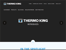 Tablet Screenshot of europe.thermoking.com